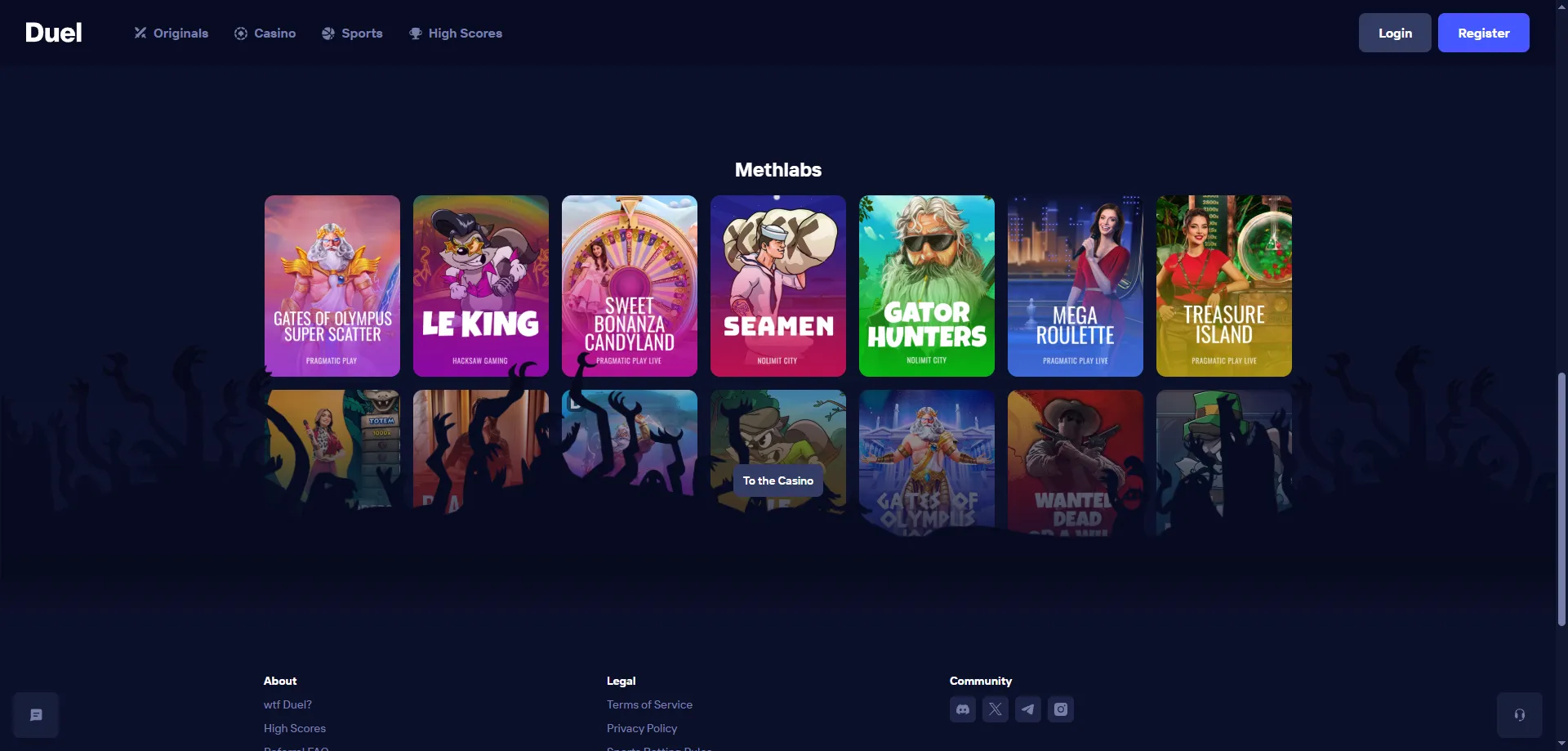 Métodos de pago cripto en Duel Casino — depósitos y retiros sin límites